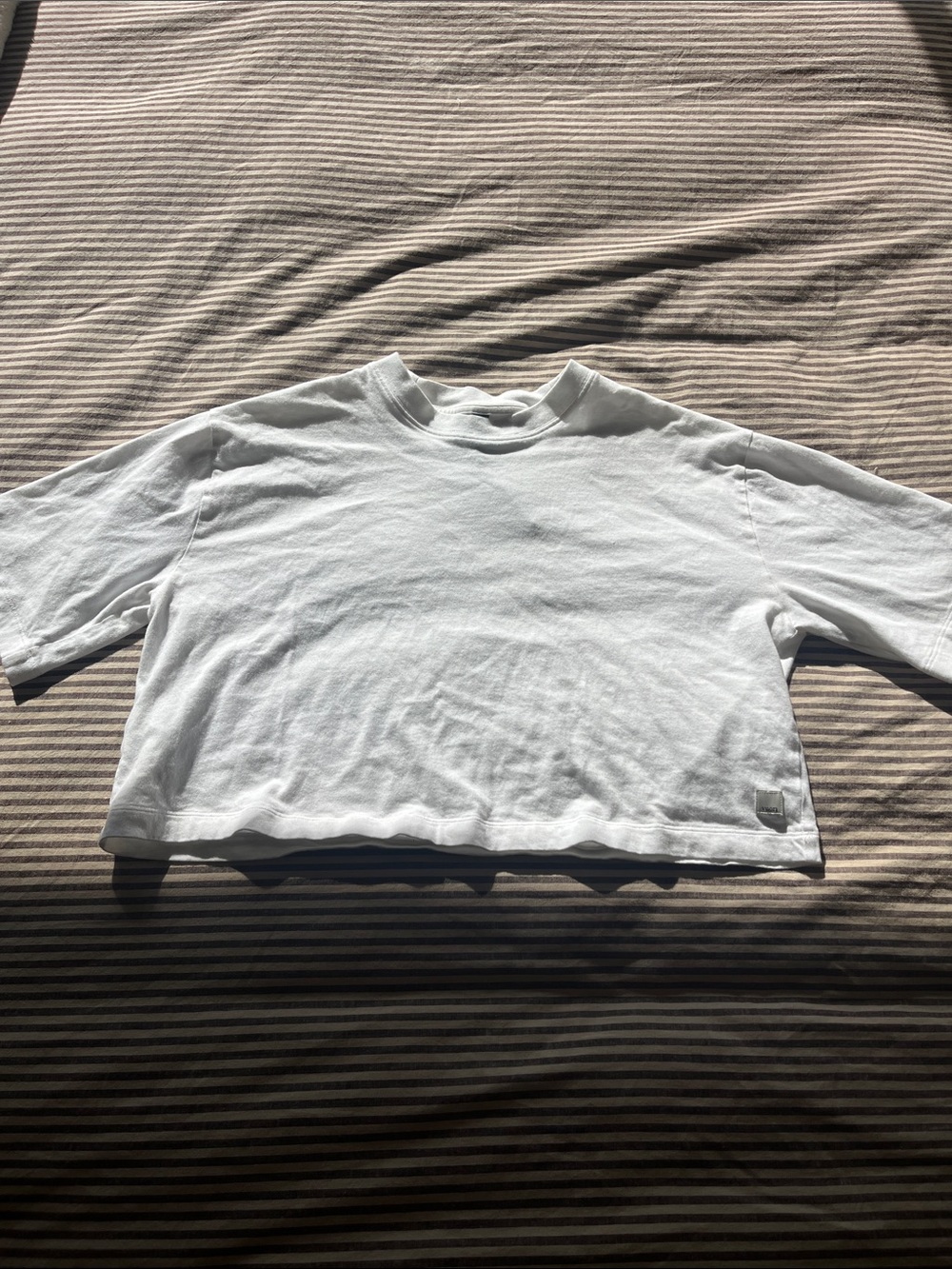 Vuori Heavyweight Cotton Crop Tee